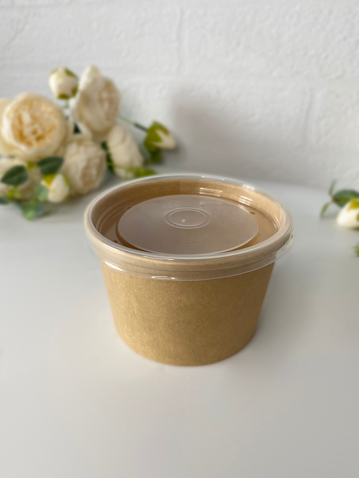 Контейнер под десерт/мороженое 240 мл, крафт — изображение 2